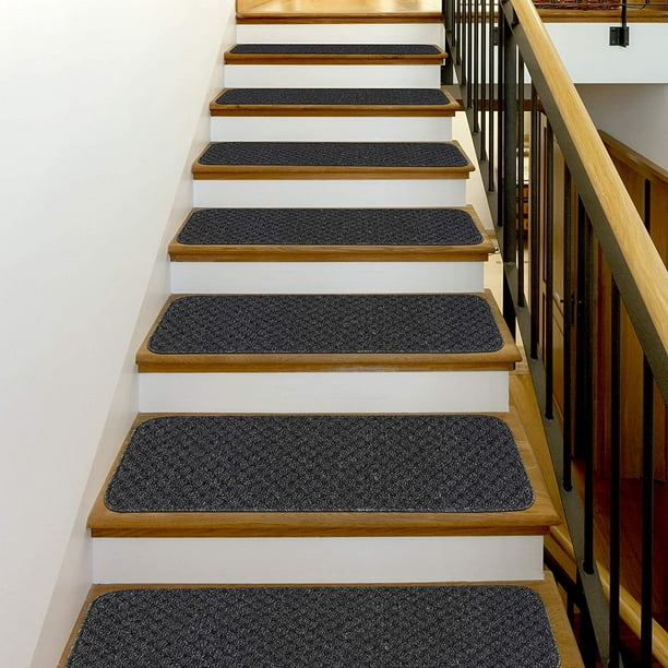 Indoor Non Slip Carpet Stair Treads 8.5/"x26/" Sets of 7 and 13